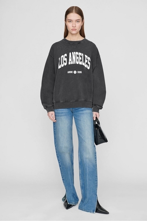 Sweat Anine Bing Ramona Los Angeles Noir Femme | UNY-7108079